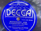 Decca 7087 Mississippi Mudder (Joe McCoy) like TOMMY JOHNSON 78 rpm EE+ 1934