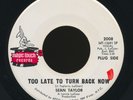 SEAN TAYLOR Too Late To Turn Back Now / NMint   / northern soul  / hear it