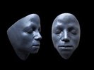 michael jackson life size bust life face cast.......