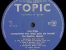 ANNE BRIGGS / ANNE BRIGGS / UK TOPIC L/P ORIG MONO 12T 207 / PLAYS NEAR MINT