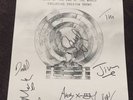 JAMES the band (Tim Booth) Singed Girl at the end of the world 2016 Poster B&W