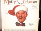 Bing Crosby Merry Christmas LP Decca 1960's press x-mas party holiday VG+