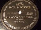 RCA Victor 20-6380 Elvis Presley Blue Moon of Kentucky / That's All Right  E- V-