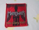 Original MANOWAR Into Glory Ride 1980's Sew on Badge / Patch
