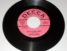 Johnny Carroll & His Hot Rocks. Rock N' Roll Ruby/Tryin' To Get To You.Promo 45.
