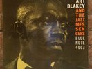 Art blakey and the jazz messengers blue note record M- 4003