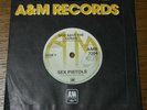Sex Pistols - God Save The Queen first pressing vinyl 7'' A&M Records - AMS 7284