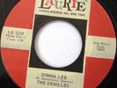 THE DEMILLES Donna Lee b/w Um-Ba-Pa 45 DOO-WOP EX MINT- LAURIE 3230