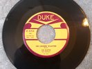 RARE 1957 R&B 45 LEO BAXTER No Longer Wanted/No Nights Without You DUKE 166 VG+