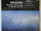 HM 1092 / BRAHMS Sonatas for Alto & Piano PASQUIER PENNETIER / NM