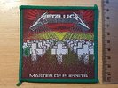 Metallica Master Of Puppets patch green border sew on collectors piece Aufnäher