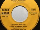 Eddie Parker - Love You Baby -  Original French First Issue  Northern Soul 60's