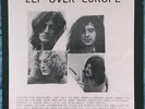 Led Zeppelin Over Europe 4 LP Live Record Box Set Near Mint