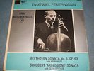 EMANUEL FEUERMANN, cello PLAYS SCHUBERT “ARPEGGIONE” SONATA RARE UK EMI/ODEON LP