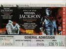 MICHAEL JACKSON : TICKET STUB - WEMBLEY STADIUM - 12.07.1997