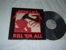 METALLICA Kill 'Em All '83 LP cultic ORIG US MEGAFORCE SILVER 1st press