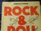 Vanilla Fudge rock and roll LP autograph
