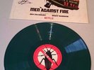 BLACK MIRROR MEN AGAINST FIRE GREEN LP VINYL GEOFF BARROW SIGNED NEW PORTISHEAD