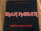 IRON MAIDEN *WHERE EAGLES DARE* 1984 WL PROMO SPANISH ONLY 45.