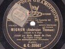 144p.  Marie de l'Isle - Mignon-Connais tu le pays - G&T GC.33567