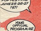 Genesis Wishbone Ash Rory Gallagher VDGG Colosseum Renaissance 1971 Programme