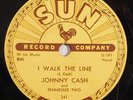 HEAR rockabilly 78 JOHNNY CASH I Walk The Line SUN 241 Get Rhythm