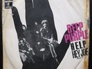 DEEP PURPLE: Help / Hey Joe   RARE 1969 FRENCH ODEON PS   psych   Beatles