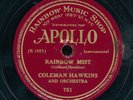 78tk-BeBop Jazz-APOLLO 751-Coleman Hawkins (w/John 