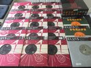 ELVIS PRESLEY LIMITED EDITION 18 UK#1s 45RPM VINYL COMPLETE SET WITH SPECIAL BOX