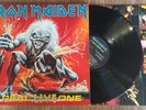 IRON MAIDEN A REAL LIVE ONE LP 1993 DIO DEEP PURPLE ANTHRAX SODOM MEGADETH OZZY