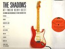 THE SHADOWS at their very best (greatest hits of) LP EX/EX- 841 520-1 uk 1989
