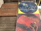 2 X Megadeth Picture Discs & 1 x 10