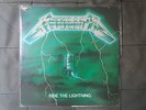 METALLICA ride the lightning 1984 Green sleeve French Bernett Red Label Original
