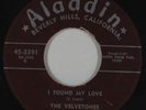 Doo-Wop/R&B 45 - Velvetones - I Found My Love/Melody Of Love - Aladdin - mp3