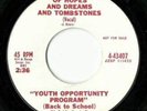 JIMMY FRASER YOUTH OPPORTUNITY PROGRAM Of Hopes Dreams & Tombstones 45 RECORD