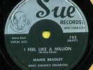 MAMIE BRADLEY I Feel Like A Million / Patty Cake  Hear 