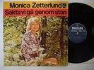 MONICA ZETTERLUND Sakta vi gå genom stan LP Near Mint