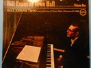 BILL EVANS TRIO AT TOWN HALL VOLUME 1 LP '66 ORIGINAL RVG GREAT COND  VG++/VG+