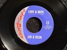 Jan and Dean 45   Love & Hate b/w Fan Tan   Jan & Dean Records   NM