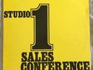 STUDIO ONE 1 SALES CONFERENCE VOL.1 JA VINYL LP ALBUM VG+