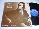 SIGNED Paco De Lucia Fuente Y Caudal 1973 Stereo Import LP VG++