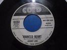 1959 Johnny Lion HAUNTED HEART Rockabilly on COED Dj advance wlp Promo 45 vg-
