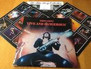 THIN LIZZY - LIVE AND DANGEROUS - 1978 DOUBLE LP WITH INNERS & SCARCE INSERT EX