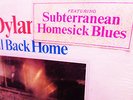 STICKER  MONO  '64  BOB DYLAN   BRINGING IT ALL BACK HOME 1965 + MIKE BLOOMFIELD