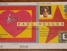PAUL WELLER HYLANDS PARK UNUSED COMPLETE TICKET 18 AUGUST 1996 STANLEY ROAD