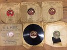 VINTAGE set of 6 vinyl records 78rpm - HIS MASTER'S VOICE with sleeves