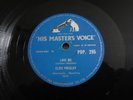 Elvis Presley 78 trs / 78 rpm - HIS MASTER'S VOICE -  POP. 295