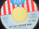 CAROLE WALLER Say Say Chicken Man 45 U.S.A. 854 EX MINT- RARE SOUL