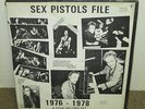 Sex Pistols File 1976-1978, rare 4 vinyl LP box set, 250 Limited Ed, VG/G, punk