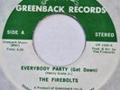 FIREBOLTS Everybody Party (Get Down) GREENBACK 45 disco soul funk NM 7”